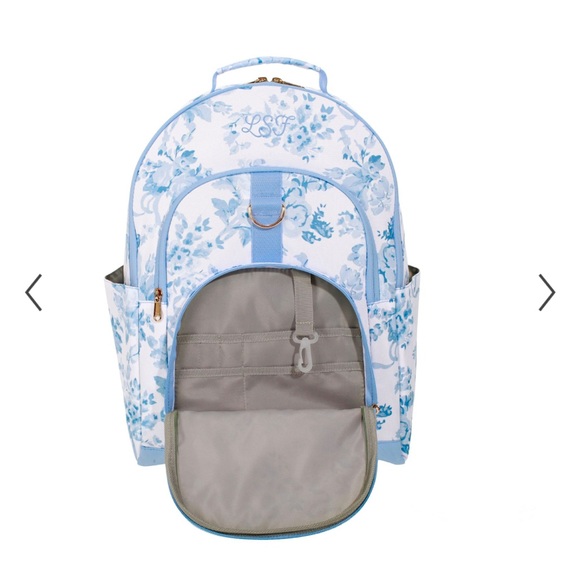 Floral Blue Backpack - Picture 5 of 8